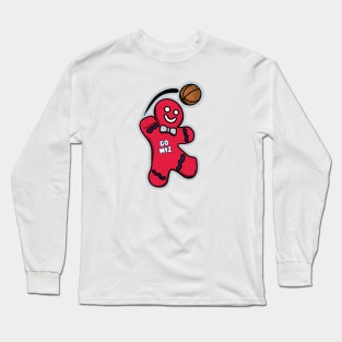 Washington Wizards Gingerbread Man Long Sleeve T-Shirt